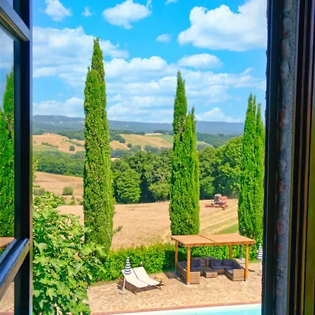 Galgani - 12th Century Medieval House - Private Pool And Park Chiusdino